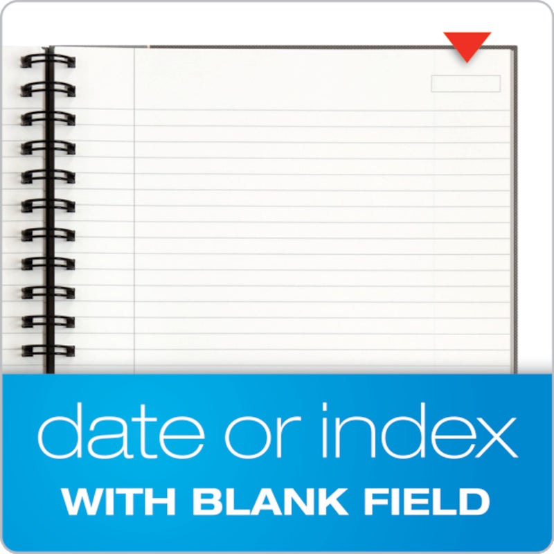 TOPS 25332 Royale Wirebound Business Notebook, Legal/Wide, 11 3/4 x 8 1/4, 96 Sheets,White - Image 5
